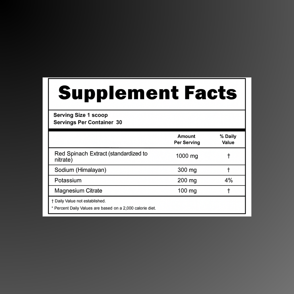 Nitrate Performance Formula